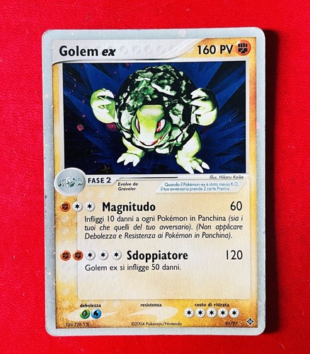 Lotto carte pokémon golem - lotto,