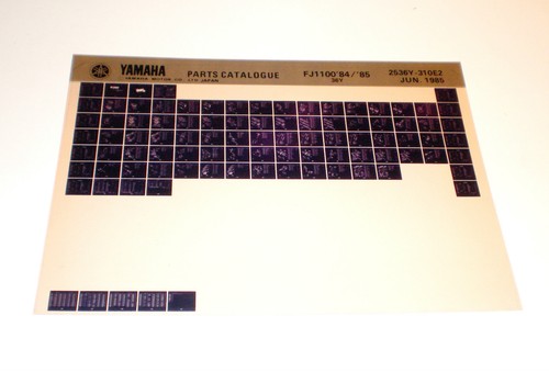 Microfiche catalogo ricambi - catalogo,