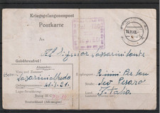 Cartolina prigionieri di