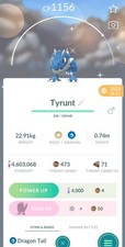 ✨️Pokémon Go Shiny Tyrunt
