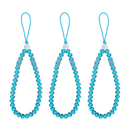 3pcs crystal beads 18mm - crystal,