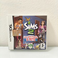 The Sims 2 Live with Friends e Pets Nintendo DS DSi 2DS 3DS PAL EUR ITA ITALIANO