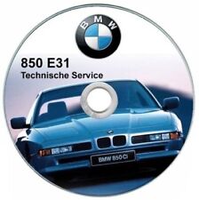 Bmw 840 - 850 Serie 8 (E31) manuale officina su cd