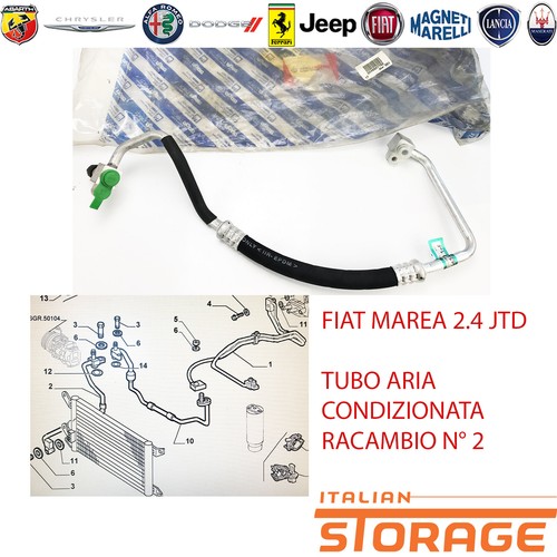 Fiat marea jtd tubo aria - fiat, 2.4