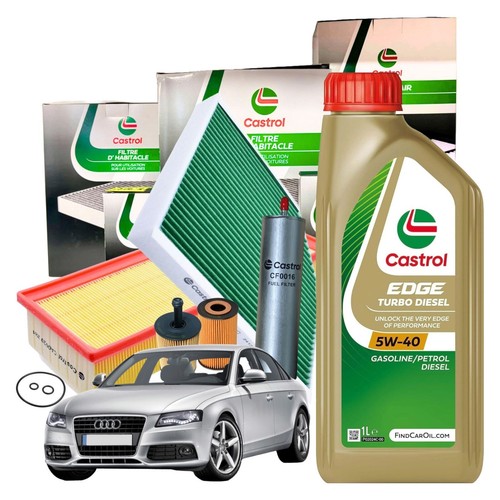 Kit tagliando castrol - kit,