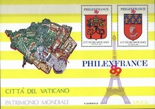 I.P.Z.S.  VATICANO 1989 PHILEX