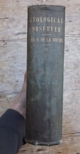 Geological Observer, Sir H. De La Beche 1853. Second Edition