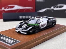 GB FY 1:64 Polizia Enzo Racing Modellino Sportivo Diecast Auto da Collezione 