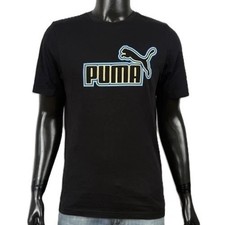 PUMA T-Shirt Uomo M Nera Big