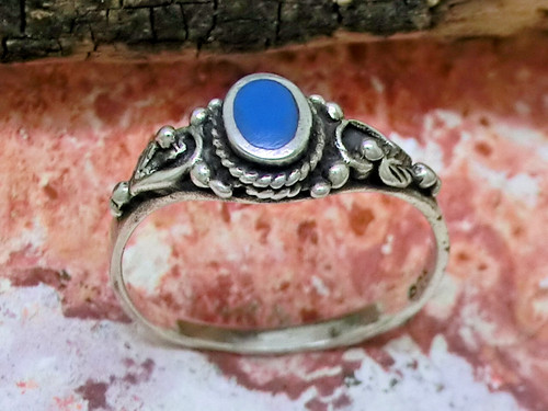 Anello bambino anello turchese