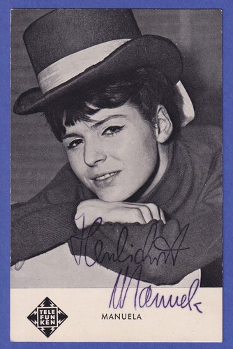 Manuela autografo originale