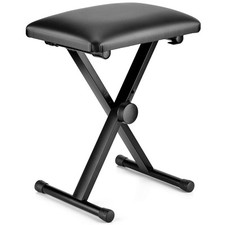 PANCA SGABELLO PER TASTIERA PIANOFORTE o Chitarra IN METALLO REGOLABILE 