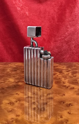 Briquet cartier ancien argent - briquet,