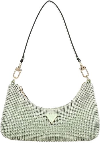 Borsa donna verde acqua guess - borsa,