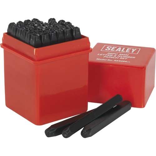 Set punzoni lettere numeri - set, e