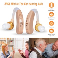 2 mini apparecchi acustici