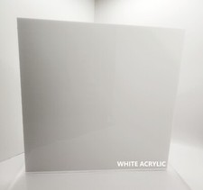  WHITE ACRYLIC PLEXIGLASS 1/8"