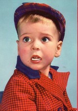 Cartolina bambino con la