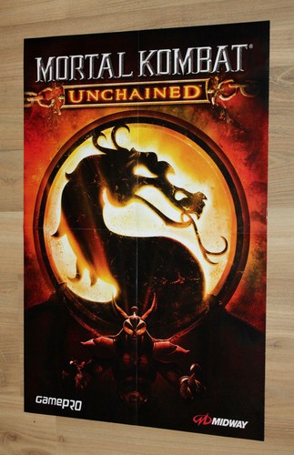 Raro poster mortal - raro, kombat