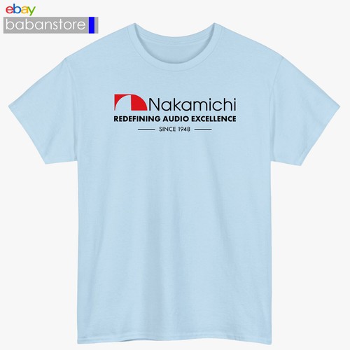 Shirt nakamichi logo audio - t-shirt,