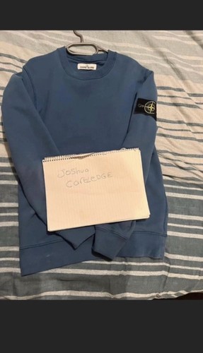 Felpa stone island blu - island,