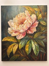 Dipinto Olio su Tela 50X60 cm Quadro firmato Di Grande+certificato