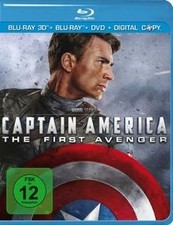Captain America (+ Blu-ray + DVD) [Blu-ray 3D] [Limi... | DVD | Zustand sehr gut