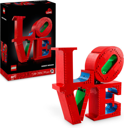 Lego art love modellino da - art,