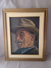 Antico  dipinto olio su