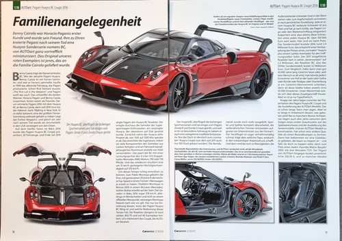 Pagani huayra coupe 1 - huayra, 1-18