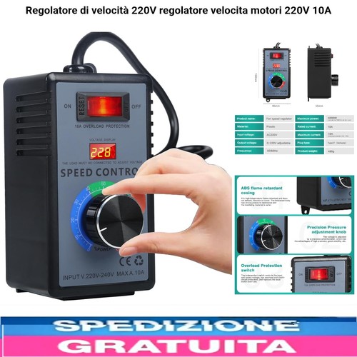 Regolatore velocita motori - regolatore,