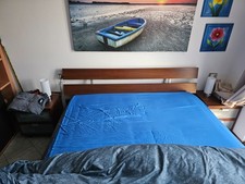 letto matrimoniale design + comodini 