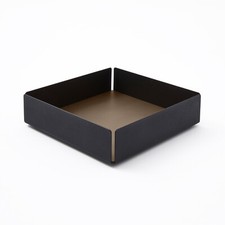 Svuotatasche in Acciaio Nero