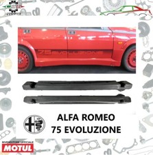 MINIGONNE ALFA ROMEO 75 EVOLUZIONE SIDE SKIRTS SEITENBLENDEN JEU BAS DE CAISSE