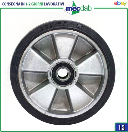 Ruota gomma per transpallet - ruota,
