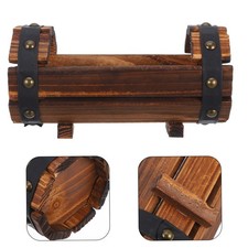  Fioriere Botte Legno Piccoli