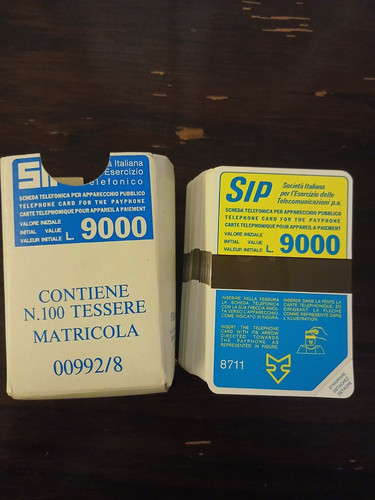 100 schede telefoniche sip - schede,