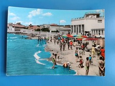 Agrigento, San Leone, Stabilimento bagni, Cartolina fotografica, Ediz. Di Leo...