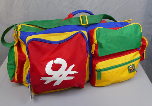 Borsone vintage united colors - borsone,