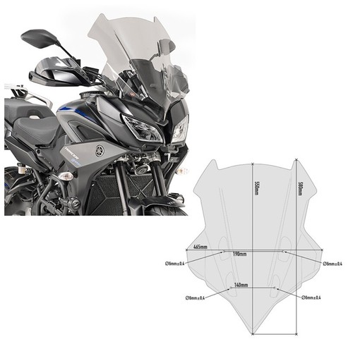 Cupolino givi yamaha - [givi],