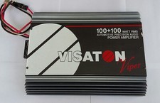 Amplificatore per Auto Visaton Viper 100+100watt RMS del 1995 Made In Germany