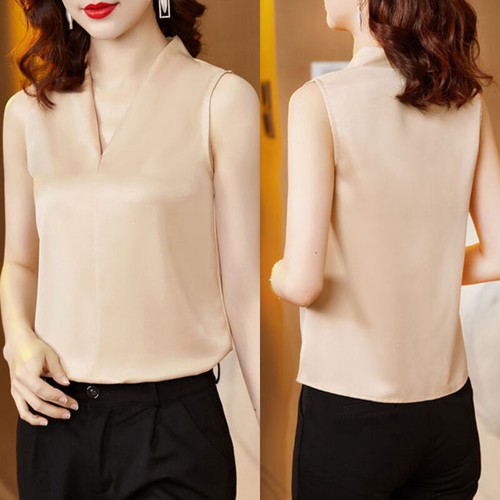 Top raso per donna semplice - top,