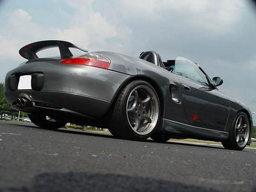 Diffusore posteriore porsche - diffusore,