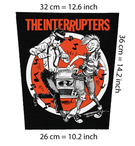 The interrupters back patch - back,