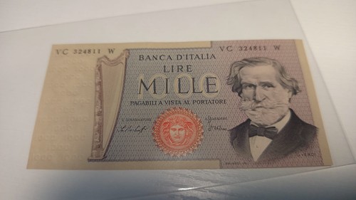 1000 lire verdi tipo - 1000, 2°