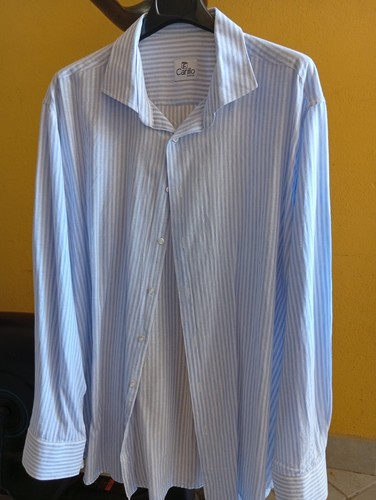 Camicia lino cucita mano - camicia,