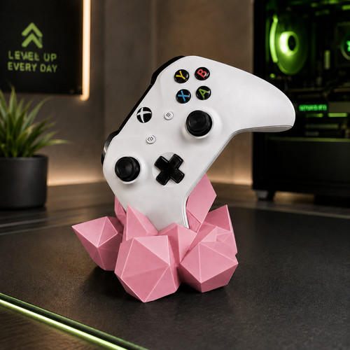 Crystal xbox controller stand - crystal,