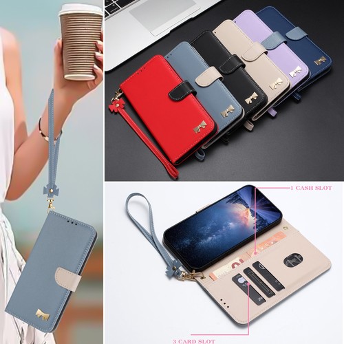 Custodia cellulare flip pelle