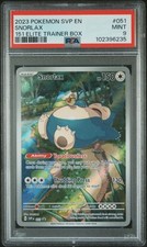 2023 Snorlax Pokemon 151 Elite