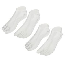 2 Paia di Scarpe Da Donna per Piedi / Piedi Calzini Modello Manichino in